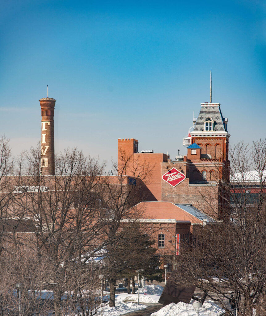 Facilities Services - Tivoli Building in winter time