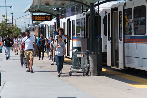 ID Station - People milling around train platform